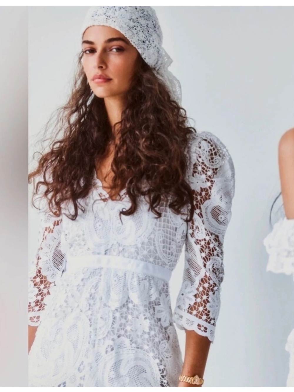 Loveshackfancy Cloud Crocheted Lace Maxi Dress - Picture 8 of 15
